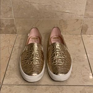 Keds for Kate Spade sneakers in champagne color